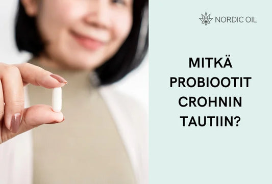 Mitkä probiootit Crohnin tautiin?