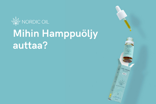 Mihin Hamppuöljy auttaa?