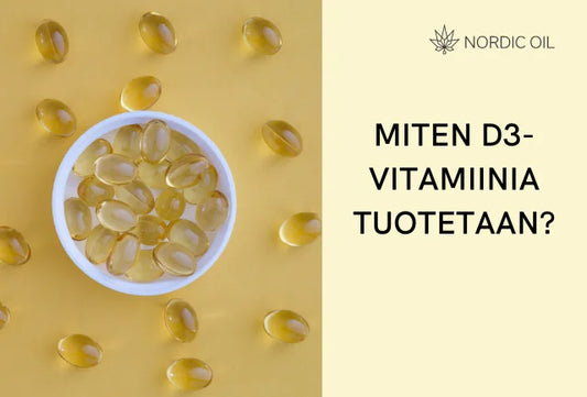 Miten D3-vitamiinia tuotetaan?