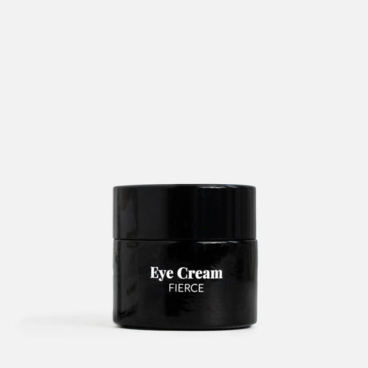 Musta silmänympärysvoidepurkki, Eye Cream Fierce