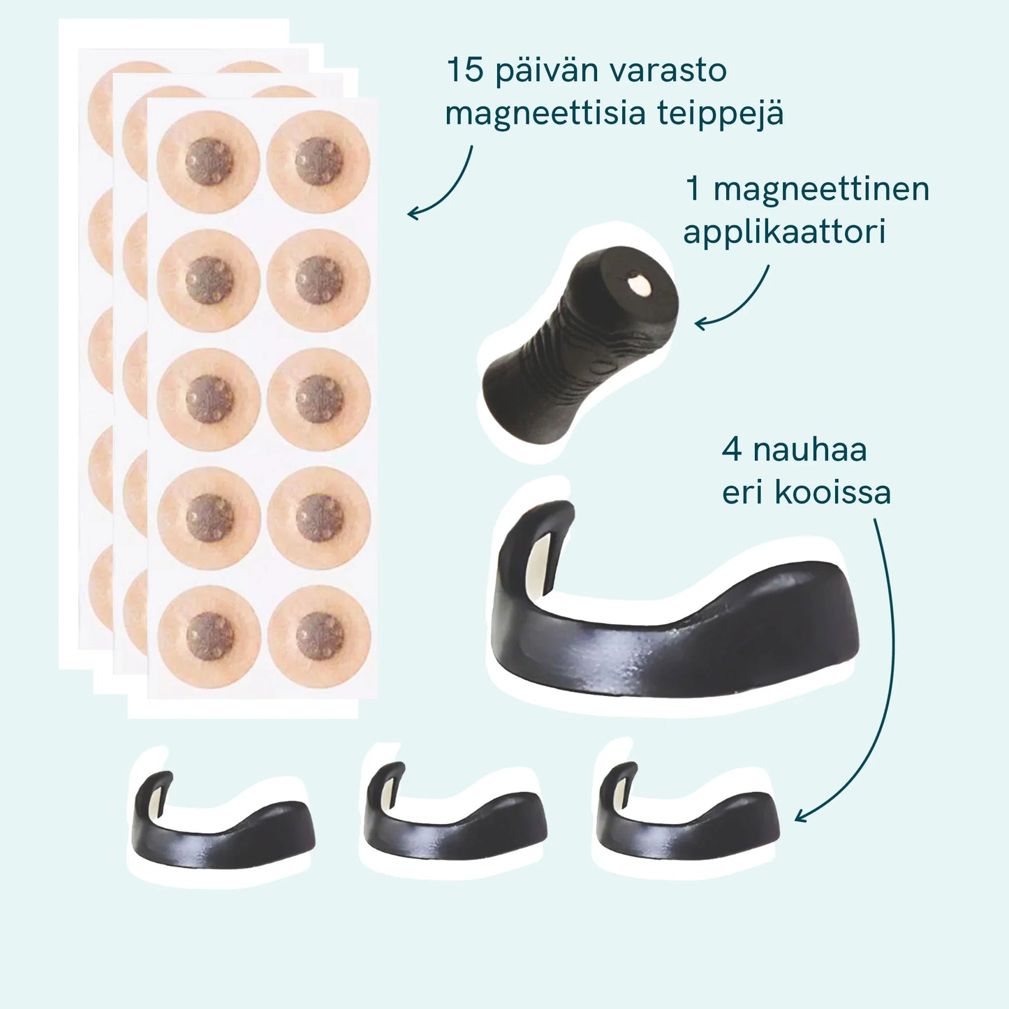 Magneettiset nenäliuskat