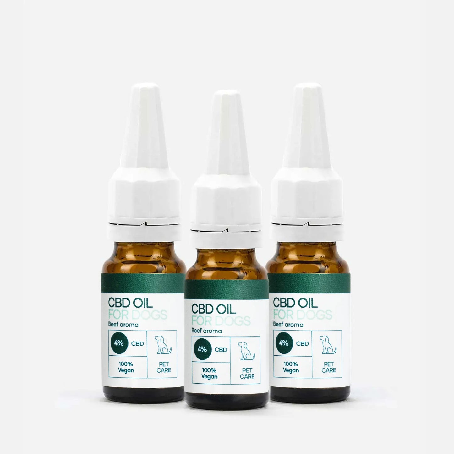 3FOR2: CBD Öljy Koirille - Nauta - (4%)