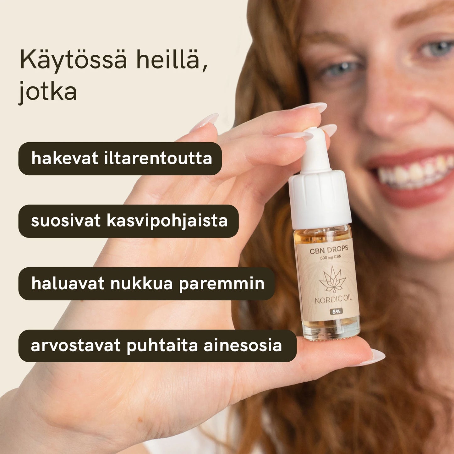 3FOR2: CBN-öljy (5%)