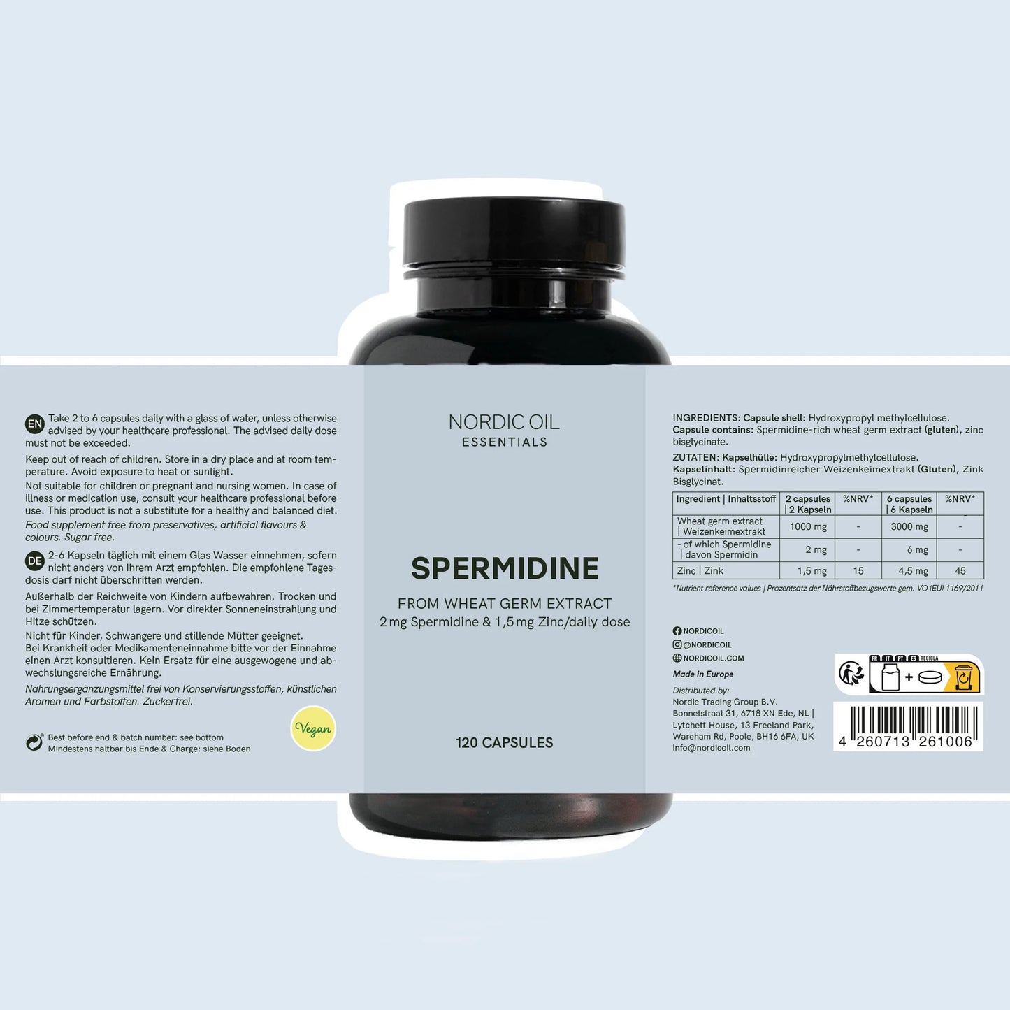 Spermidine-kapselit