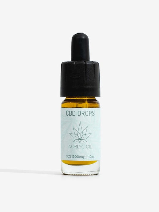 Nordic Oilin CBD Drops - 10 ml:n CBD-öljypullo