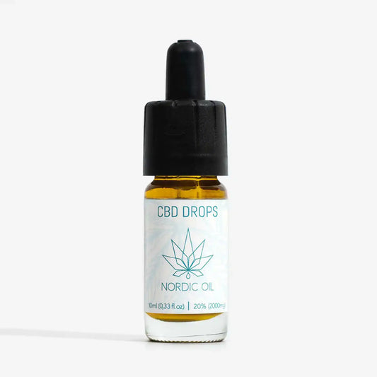 10ml laajakirjoista CBD-öljyä Nordic Oililta