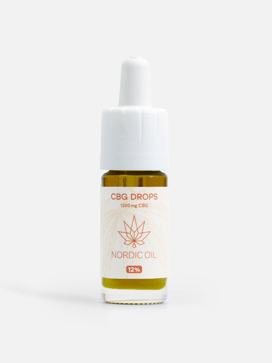 Nordic Oil CBG-drops -pullo, 1200 mg CBG