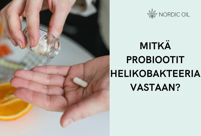 Mitkä probiootit helikobakteeria vastaan?