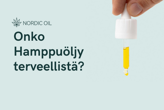 Onko Hamppuöljy terveellistä?