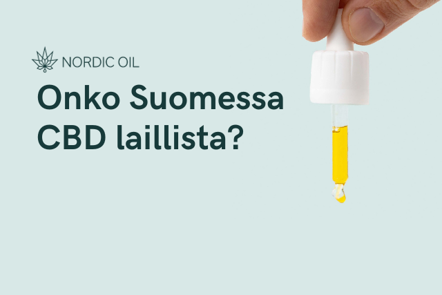 Onko Suomessa CBD laillista?