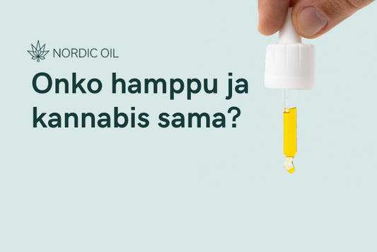 Onko hamppu ja kannabis sama?