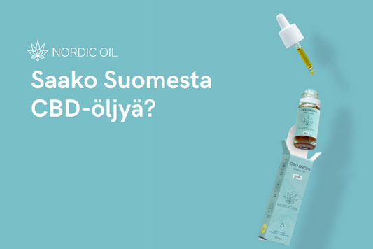 Saako Suomesta CBD-öljyä?