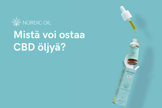 Mistä voi ostaa CBD öljyä?