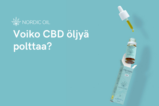 Voiko CBD öljyä polttaa?