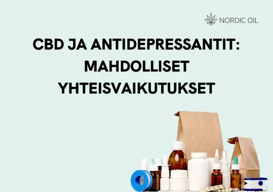 CBD ja Antidepressantit