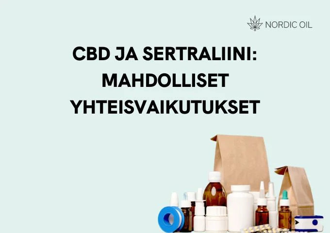 CBD ja Sertraliini