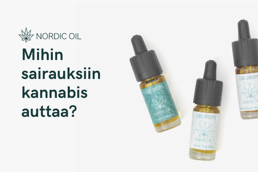 Mihin sairauksiin kannabis auttaa?