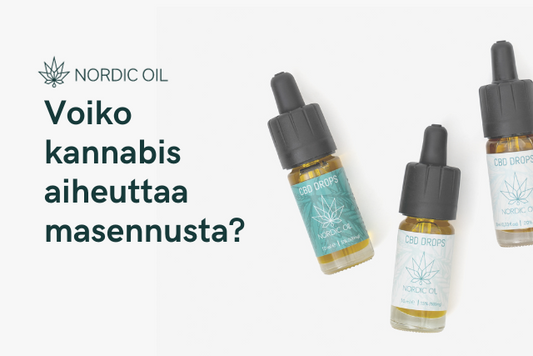 Voiko kannabis aiheuttaa masennusta?