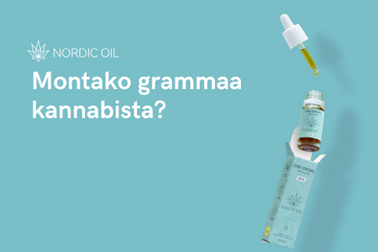 Montako grammaa kannabista?