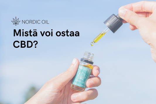 Mistä voi ostaa CBD?