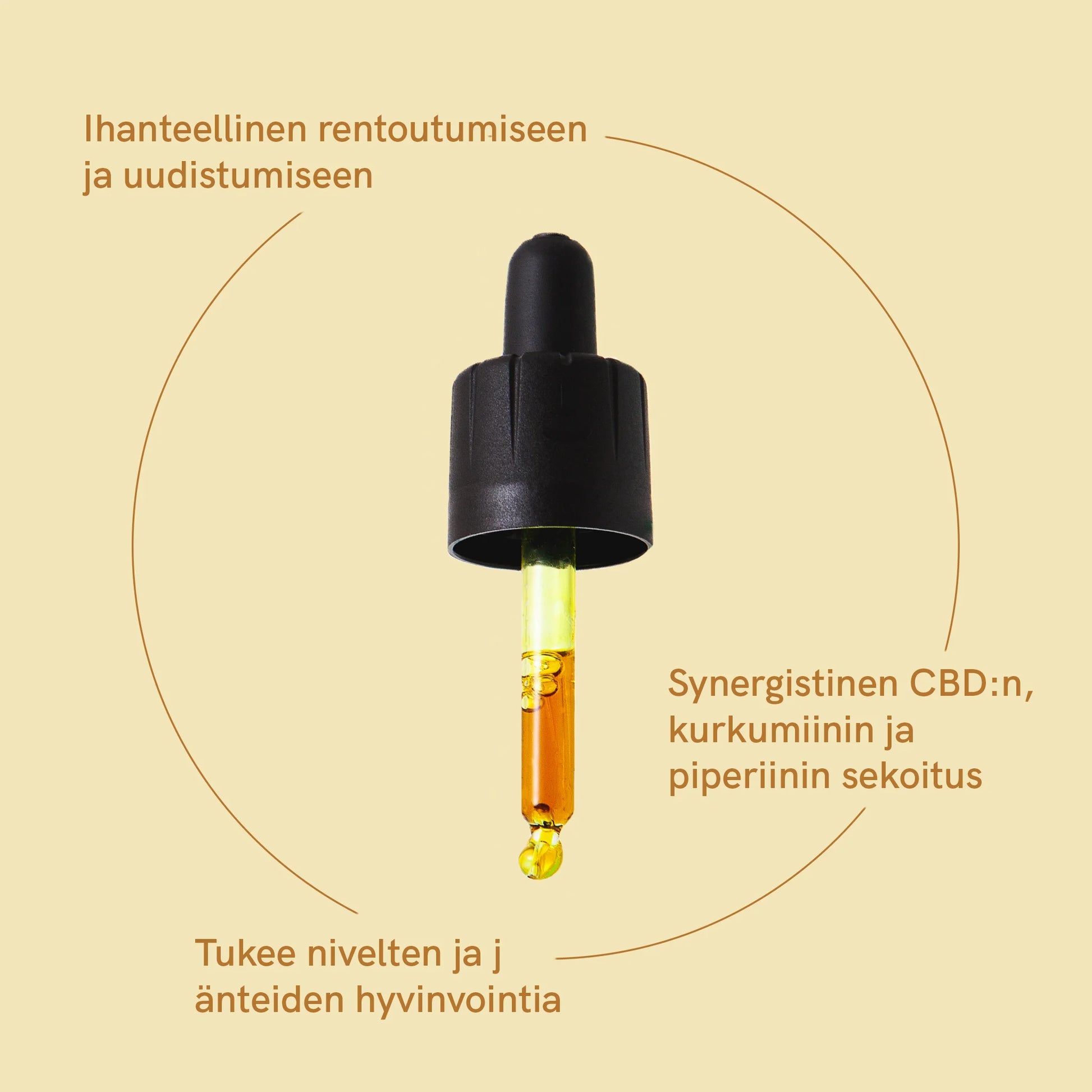 CBD-öljyn edut kurkumiinin kanssa