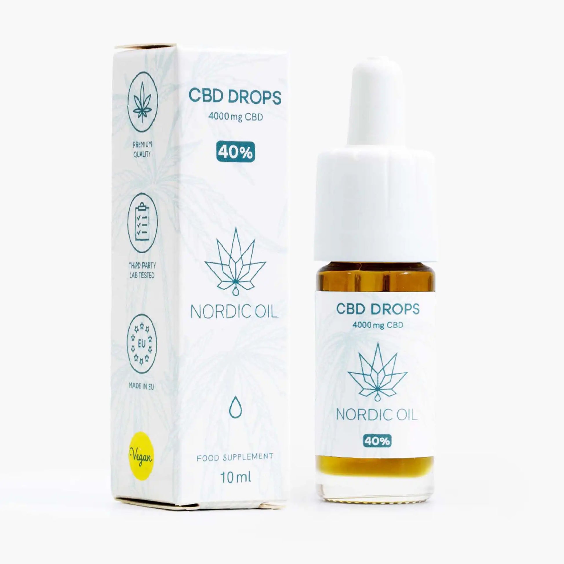 CBD Oil - Pakkaus ja tuote