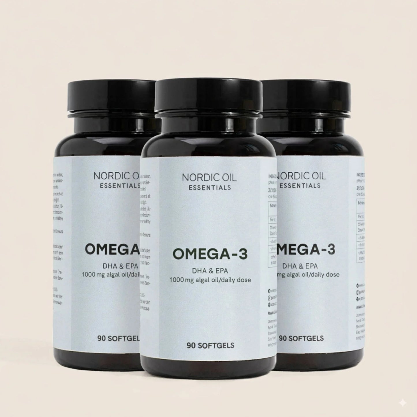 3FOR2: Omega 3 kapselit