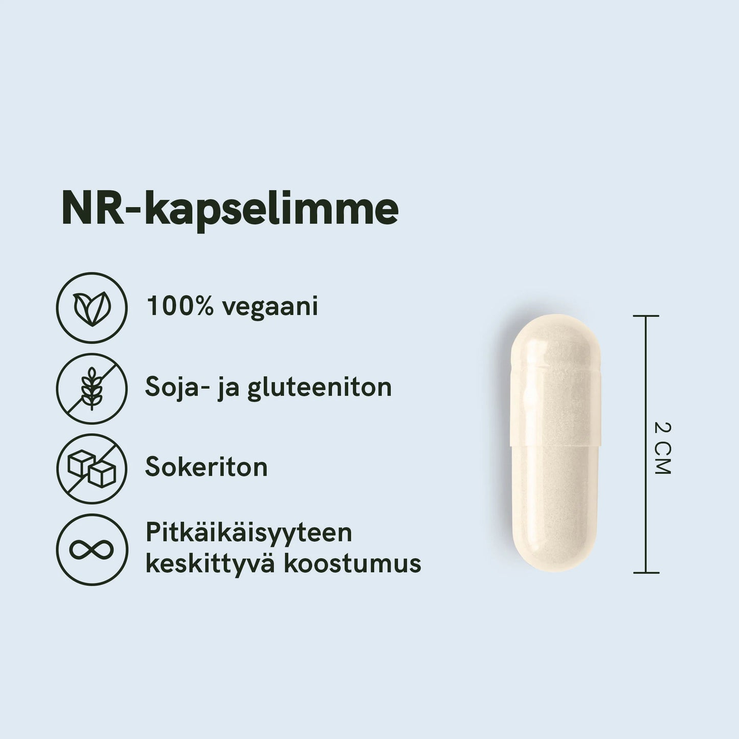 Nikotinamidiribosidi (NR) -kapselit