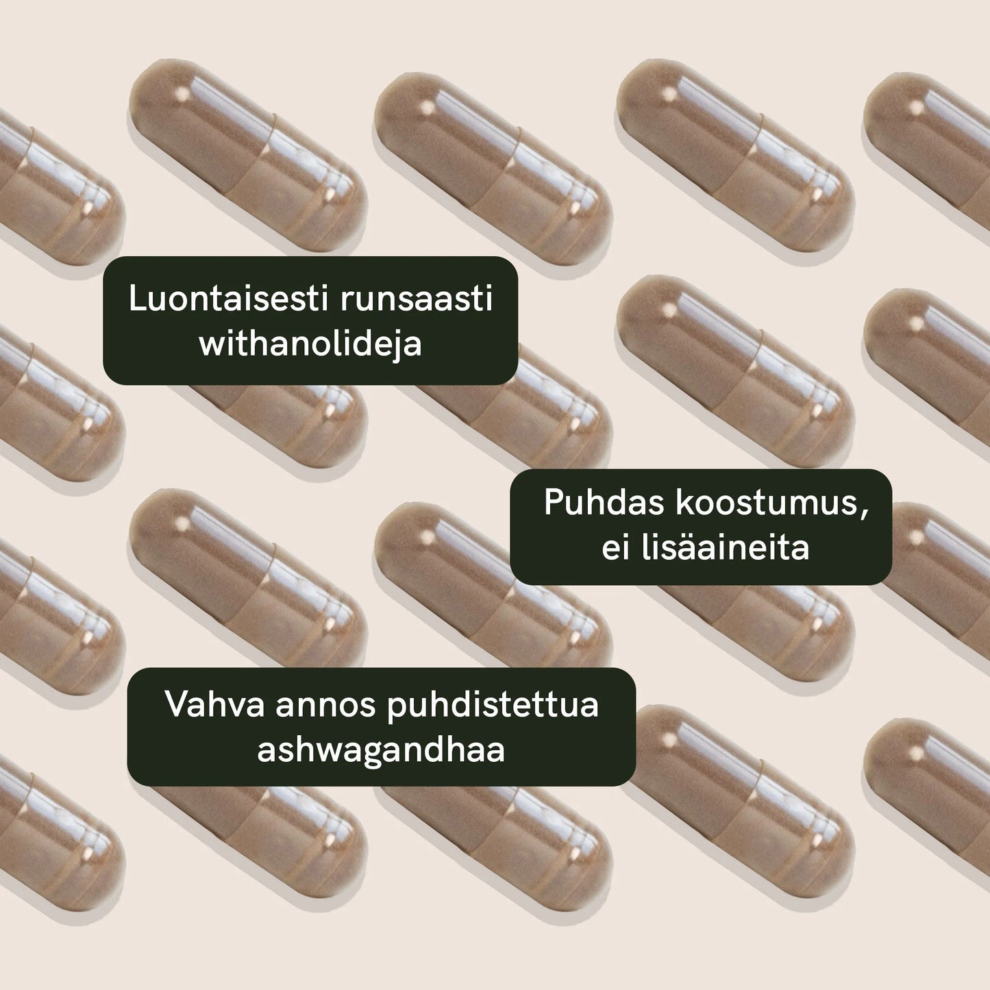 Ashwagandha-kapselit