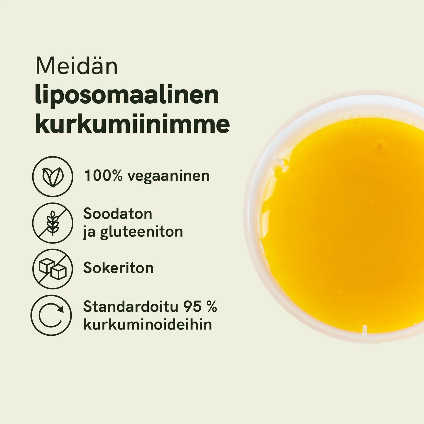 Liposomaalinen kurkumiini