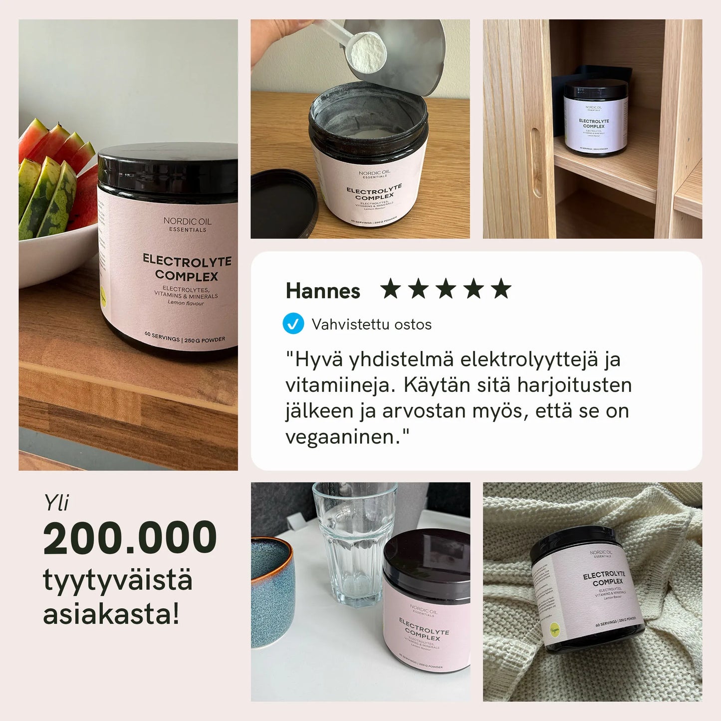Elektrolyyttijauhe