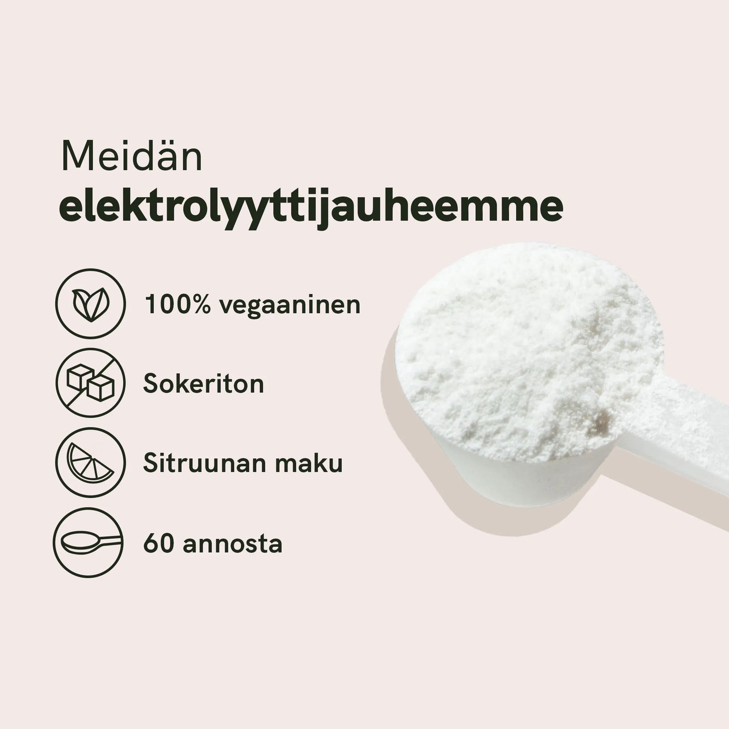 Elektrolyyttijauhe