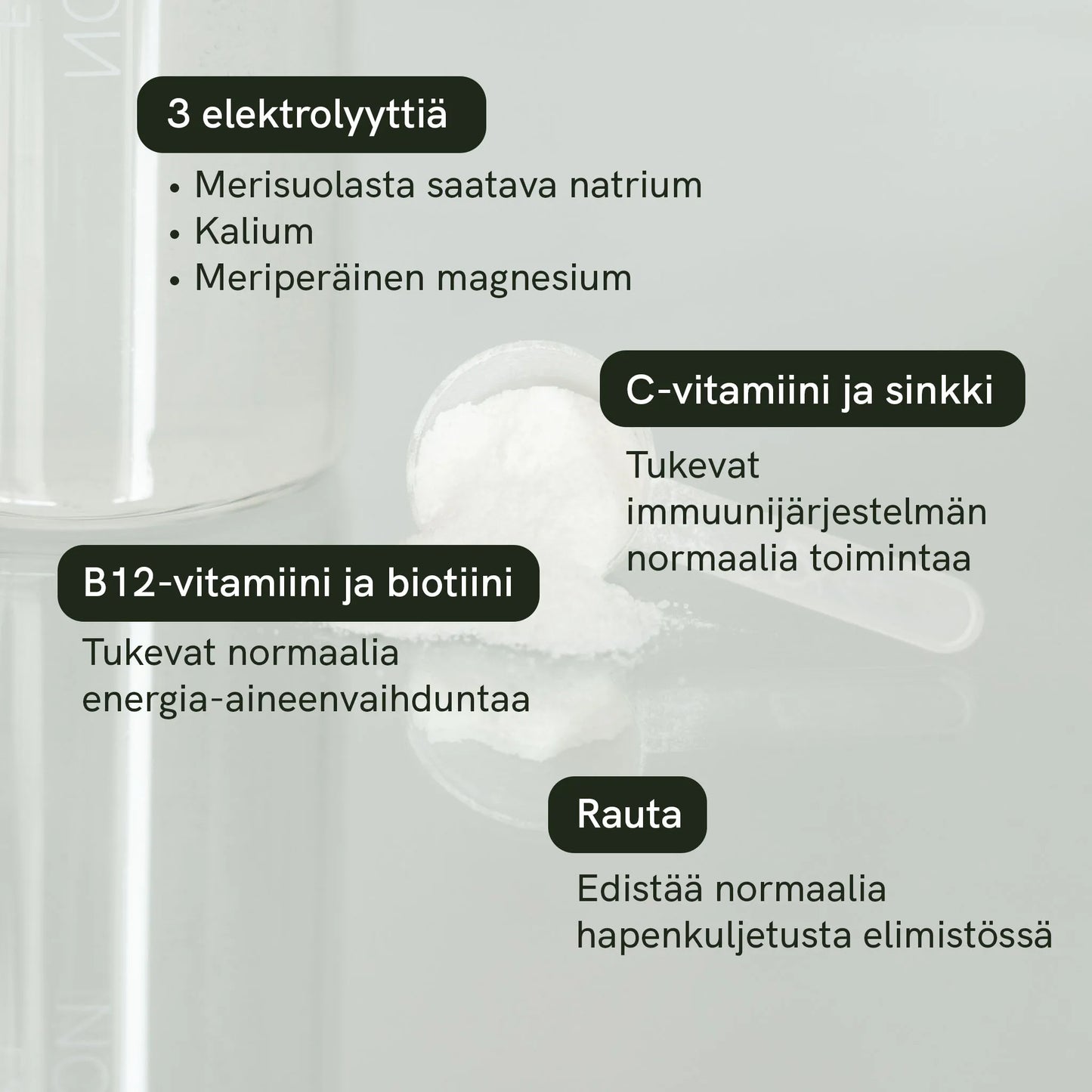 Elektrolyyttijauhe