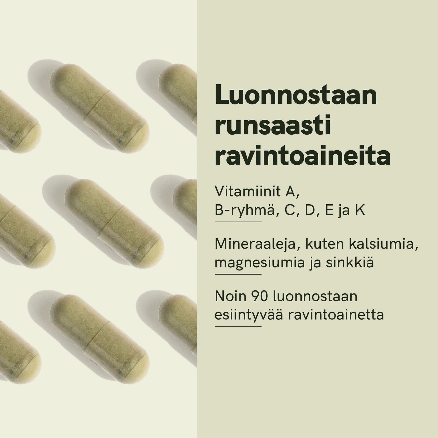 Moringajauhekapselit