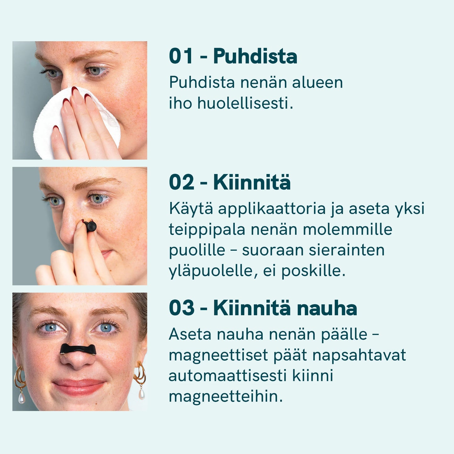 Magneettiset nenäliuskat