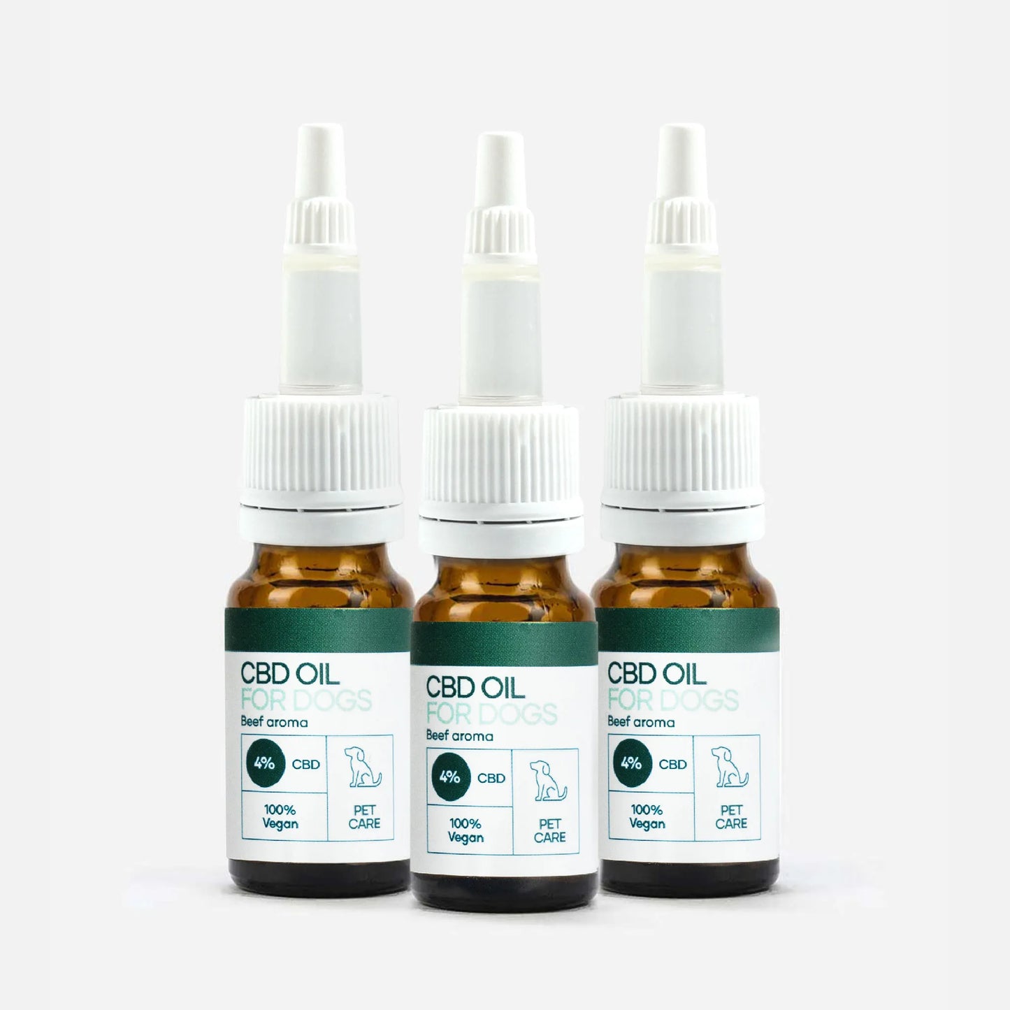 3FOR2: CBD-öljy Koirille - Nauta - (4%)