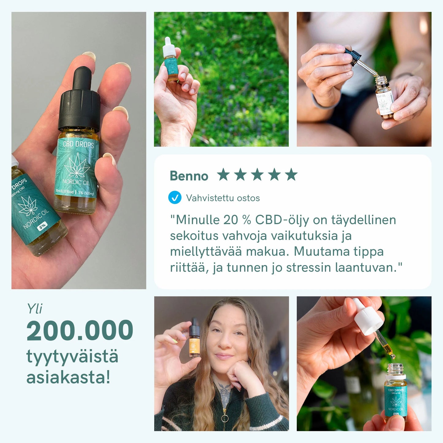 3FOR2: CBD Öljy (20%) CLASSIC