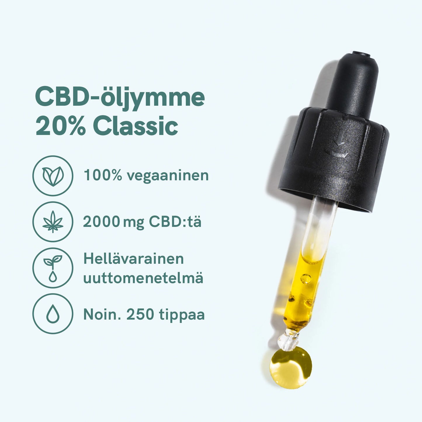 3FOR2: CBD Öljy (20%) CLASSIC