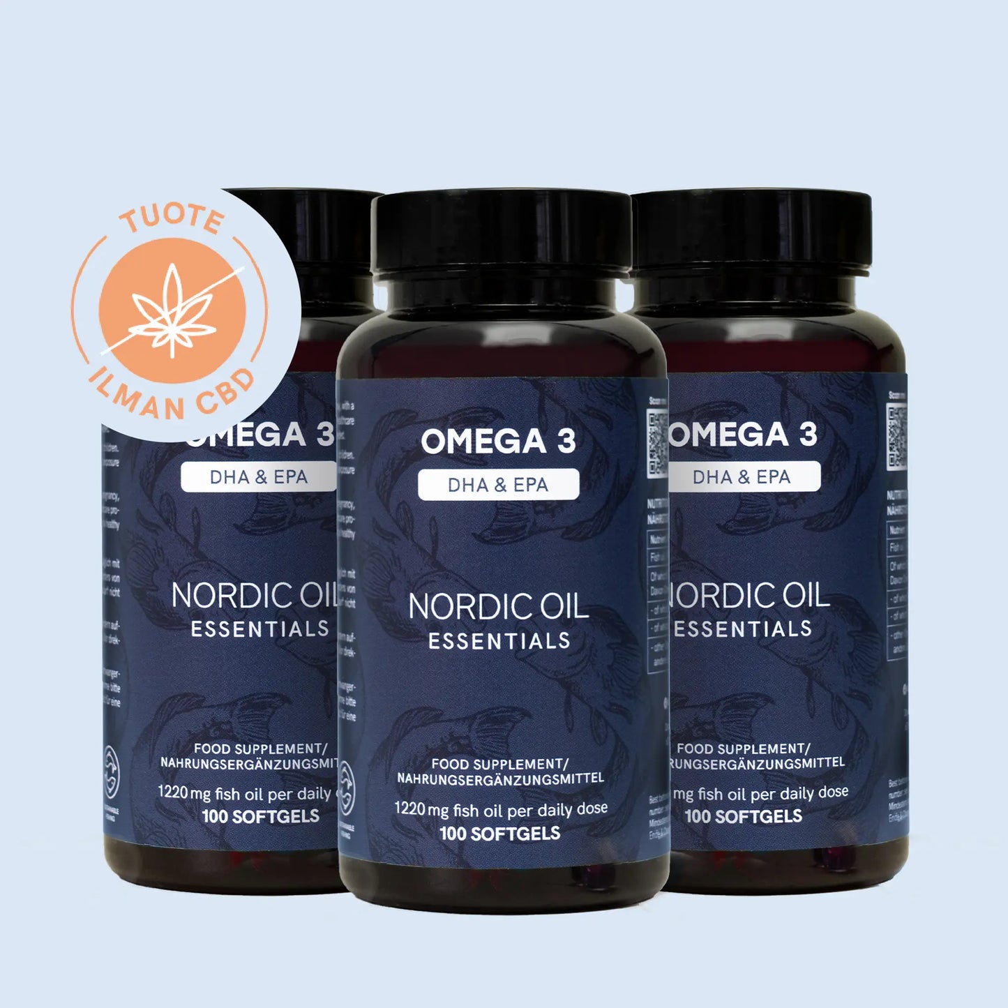 3FOR2: Omega 3 kapselit