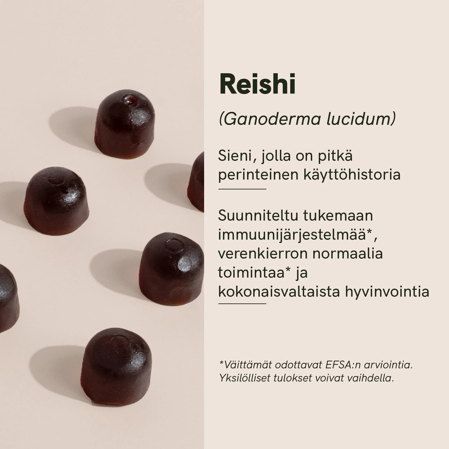 Reishi-sieni Gummies