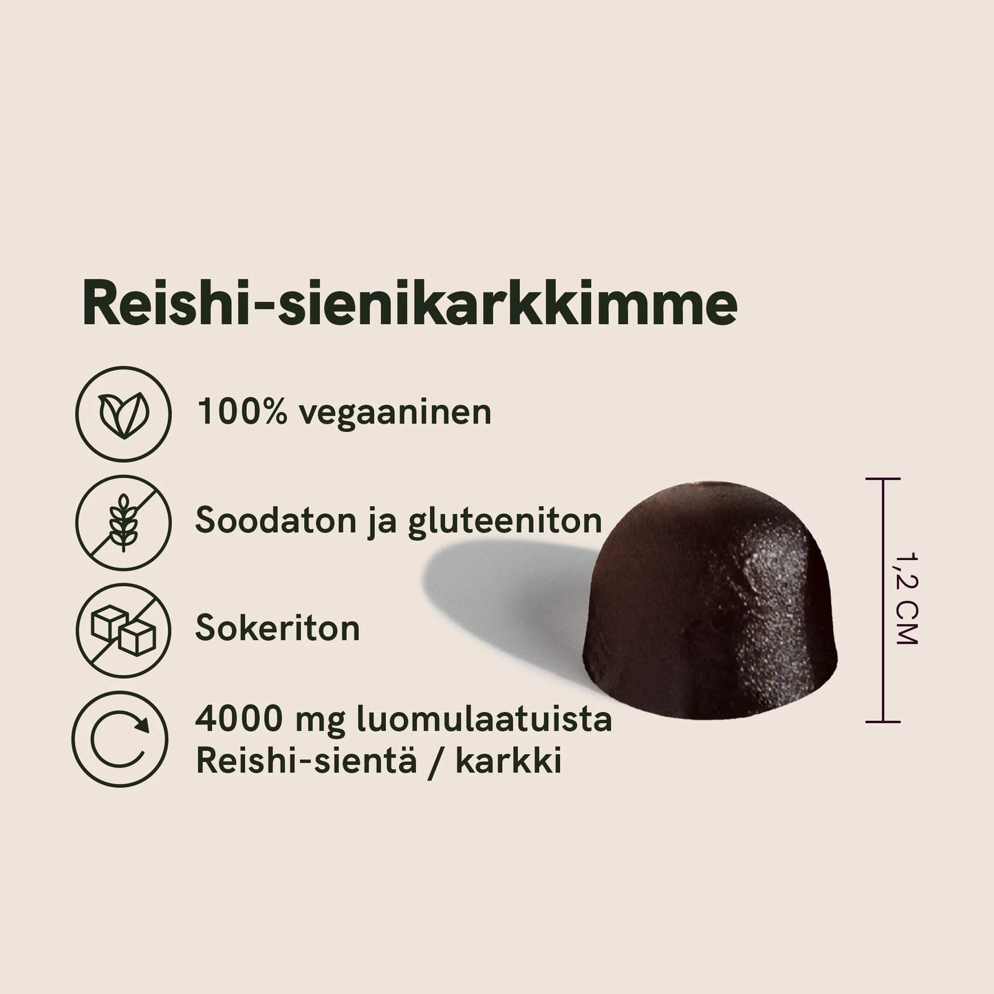 Reishi-sieni Gummies