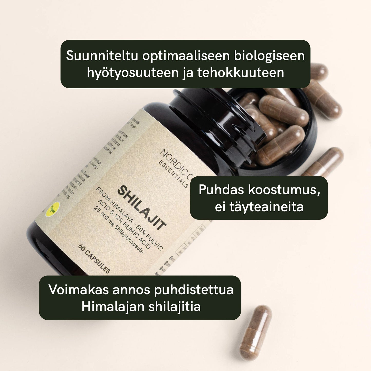 Shilajit-kapselit