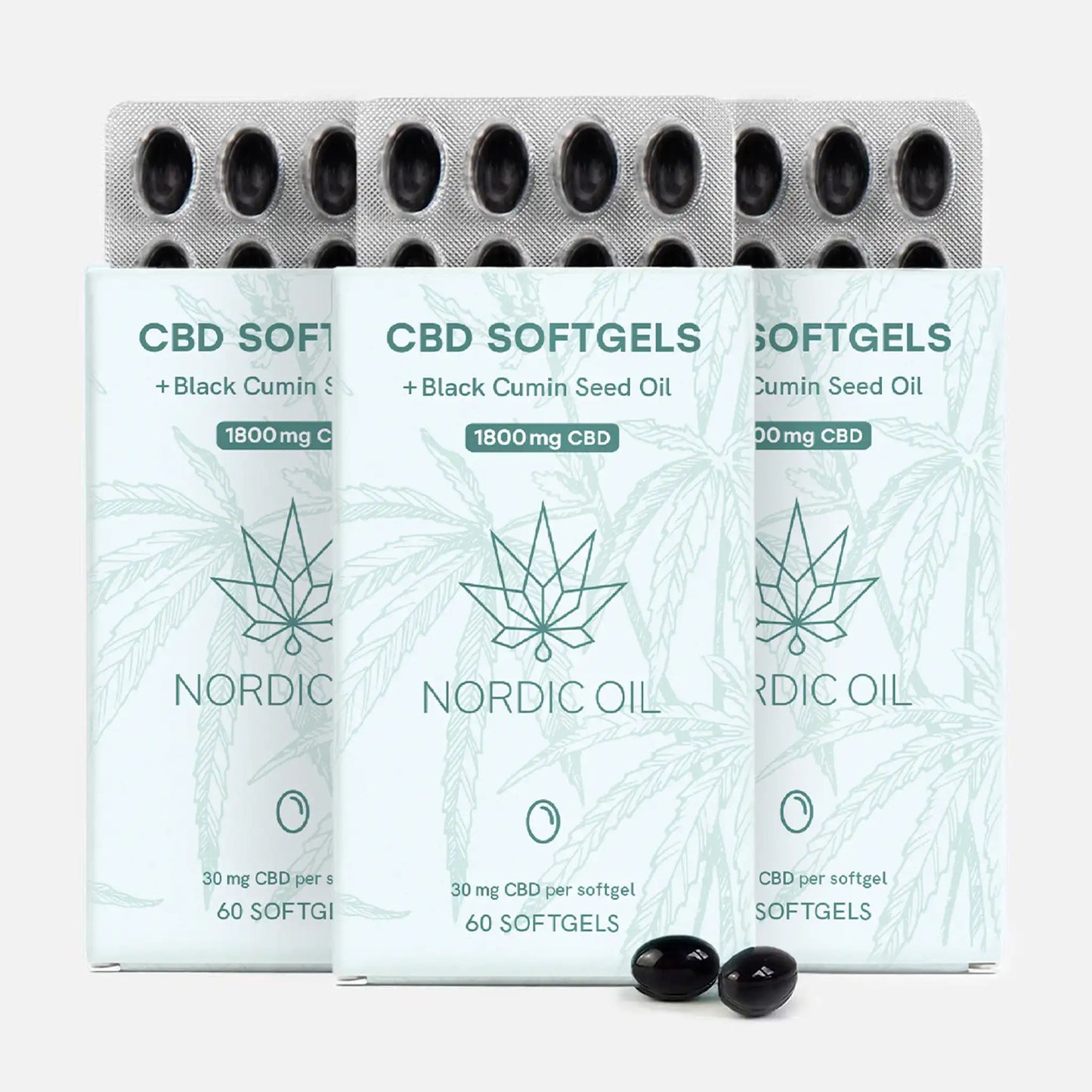 3FOR2: CBD Kapselit (1800mg)