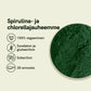 Spirulina ja chlorella -jauhe