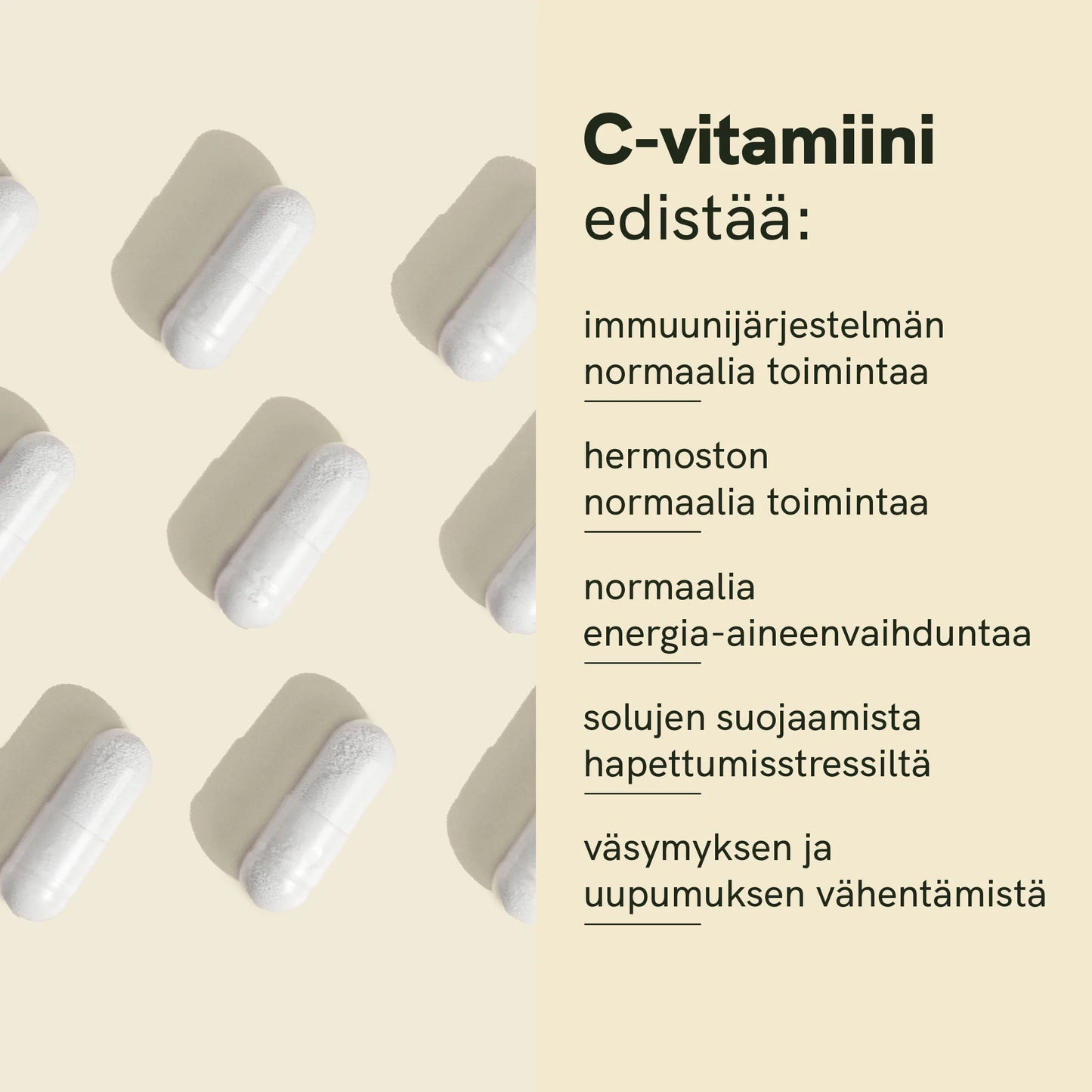 C-Vitamiinikapselit