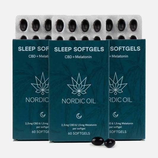 3FOR2: CBD Kapselit Melatoniini